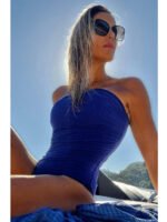 Maiô Mar Alborán Drapeado